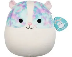 Squishmallows - Rhys - Guinea Pig w/Multicolored Eyepatches 30cm pluche