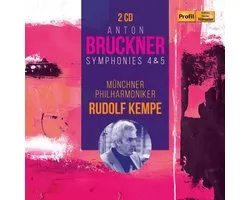 Münchner Philharmoniker, Rudolf Kempe - Bruckner: Symphonies 4 & 5 (2 CD)