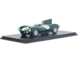 Jaguar D-Type Spark Modèle réduit de voiture 1:43 1954 Peter Whitehead / Ken Wharton Jaguar Cars Ltd. S2926 24h