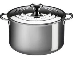 LE CREUSET - RVS - Kookpan 24cm 6,60l