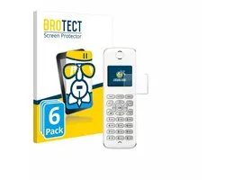 Screenprotector 6 Stuks voor AVM Fritz!Fon M2 Beschermglas transparant
