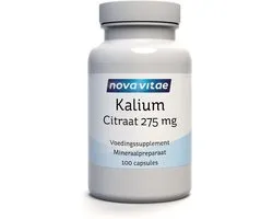 Kalium - Citraat - Potassium - 275 mg - 100 capsules