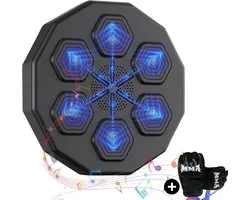 Gatson Boxing Machine – Inclut des gants de boxe – Sac de frappe – Machine de boxe avec musique – Sac de boxe – Boxmachine musicale – Boxe et entraînement – Poteau de boxe – Boxe – Adultes & enfants