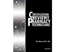 Certification Review for Pharmacy Technicians