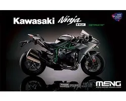 Meng Model Modelbouwpakket Auto - MENG MT002S Kawasaki Ninja H2 (Pre-Colored Edition) Plastic - 1:9 - Modelbouw