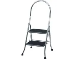 Altrex Cromato Silver 2-plus 2 treeds - Huishoudtrap - Werkhoogte 2.45m