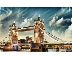 JigSaw Tower Bridge London Legpuzzel 1500 Stukjes Puzzel 60 x 80 cm Puzzle Vanaf 14+