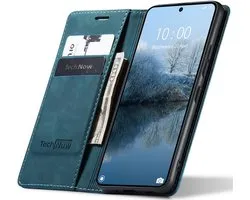 Hoesje geschikt voor Realme GT 7 Pro - Book Case Leer Slimline Blauw