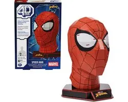 Spinmaster 4D Build Marvel - Spider-Man - 3D Puzzel - 82 stuks - kartonnen bouwpakket