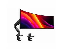 GAME HERO® Bras pour Écran 1 Écran - Support Moniteur Ultrawide - 17-49 pouces (20kg) - Noir