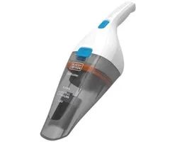 BLACK+DECKER Black & Decker NVC115JLEW aspirateur de table Gris, Blanc Sans sac