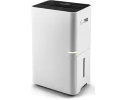 Qlima D 825 PA Smart - Luchtontvochtiger & Luchtreiniger - Ontvochtigt 25 Liter per dag - Voorzien van HEPA Filter - Incl. afvoerpomp voor permanente waterafvoer- Woonkamer, Slaapkamer, Badkamer en Kelder - Voorkomt Schimmel en vocht in huis