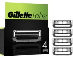 Gillette Labs Scheermesjes voor Mannen - van de makers van Gillette Fusion - 4 stuks