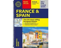 Philip's France And Spain Road Atlas