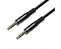 Everactive CBS-1JB Serie - Audiokabel - 3.5mm Mini Jack - 100cm - Siliconen en Aluminium