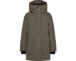 Didriksons HARRIET WNS PARKA Dames Outdoorjas - Mocha Brown