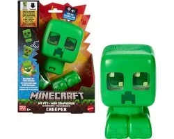Minecraft Mijn Huisdier Creeper- Actiefiguur met licht, geluid en explosieve actie