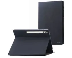 Étui pour tablette Accezz adapté pour Samsung Galaxy Tab S9 Plus / Tab S9 FE Plus - Étui pour tablette Accezz Classic - Zwart / Zwart