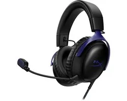 HyperX Cloud III - Game Headset - Bedraad Over-Ear - 53mm Drivers - USB-C En 3.5 mm - Zwart/Blauw