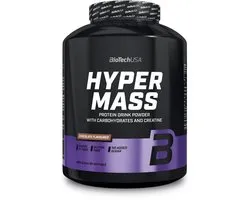 BioTechUSA Hyper Mass - Mass Gainer met Koolhydraten & Eiwitmengsel | Gemicroniseerde Creatine | Glutenvrij, 4 kg, Chocolade