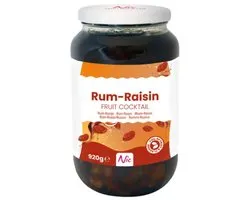 Nic Rum Rozijnen Fruitcocktail – Pot 920 gram