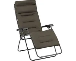 Lafuma RSX XL Clip AirComfort - Relaxstoel - Verstelbaar - Inklapbaar - Zero Gravity - Taupe