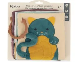 Kaloo Stimuli - Sensorische Kaarten - Babyboekje