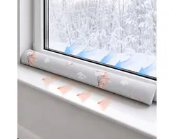Bourrelet de porte isolant 90 cm - Protection contre les courants d'air bas de porte et fenêtre décoratif idéal pour porte d'entrée fenêtres et coussin pour chambre d'enfant Coton Oeko-Tex Lapin