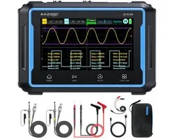 Handheld Tablet Oscilloscope - Multimeter Signaalgenerator - Elektronica Testen - 3-in-1 Functie - 50MHz Bandbreedte - Grijs