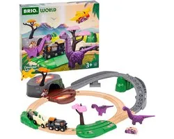 Brio treinbaan avonturenset - dinosaurus - 21-delig