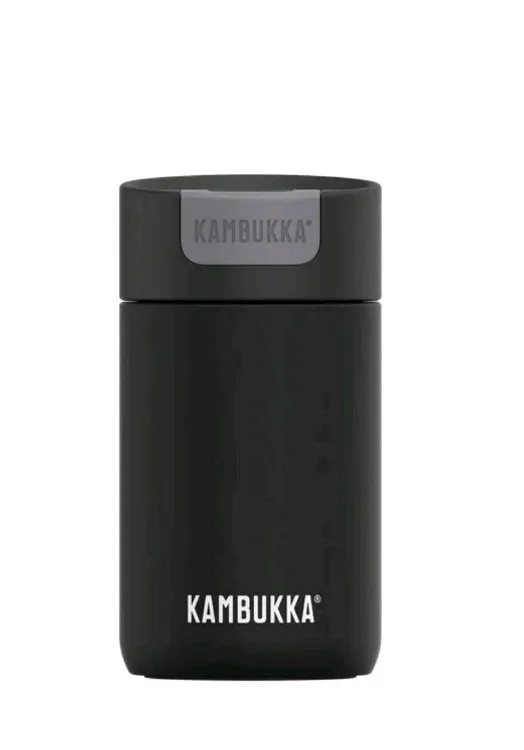 Kambukka Olympus 300ml Jet Black thermal mug Kambukka