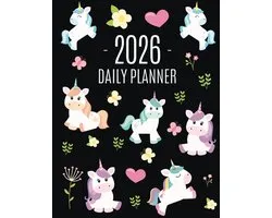 Unicorn Daily Planner 2026