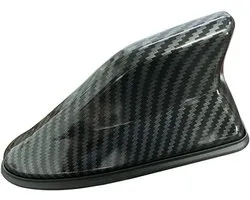 SnelShoppen - Car Shark Fin Antenne Cover FM/AM Antenne van ABS met Lage Windweerstand voor SUV, Trucks, Van, Auto Tuning (Carbon Fiber)