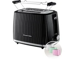Russell Hobbs Eden 800W – 2-slice broodrooster – brede sleuven