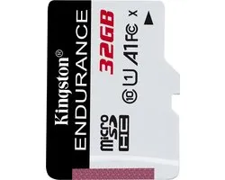 Kingston High Endurance microSD-kaart 32 GB Class 10 UHS-I