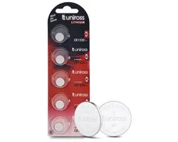 Uniross Lithium Button CR1220 3V 5 pack