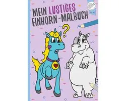 Mein lustiges Einhorn - Malbuch