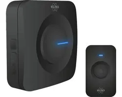 DB3000 ELRO sans fil Sonnette Set - avec récepteur sur batterie - Zwart