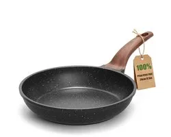 YASHE koekenpan - 24 cm - antiaanbak - inductie - grijs