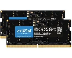 Crucial CT2K16G56C46S5, 32 Go, 2 x 16 Go, DDR5, 5600 MHz, 262-pin SO-DIMM