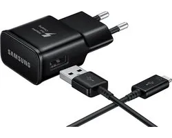 Original Samsung Galaxy S8 USB-C Adaptive Quick Charger couleur : NOIR