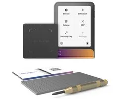 Ledger Flex Ferro Fuchsia + SOLIDHODL backup - voordeelbundel