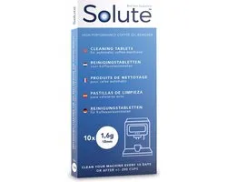 Solute – koffiemachine reiniger 10x1.6g