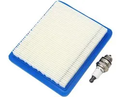 Luchtfilter + Bougie d'Allumage voor Briggs & Stratton Quantum 625/650/675 - Vervangt 491588, 399959, 491588S - Champion RJ19LM / NGK B2LM