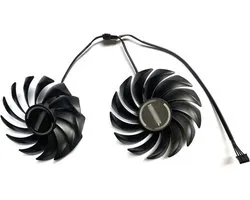 Ventilator compatibel met RTX 3090 Advanced RTX 3060 Ti Advanced RTX 3080 Ti RTX 3090 Compatibel met Kudan RTX 3070 Ti GPU Fan