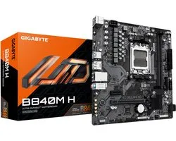 GIGABYTE B840M H moederbord AMD B840 Socket AM5 micro ATX