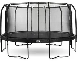Salta Premium Black Edition - Trampoline met veiligheidsnet - ø 457 cm - Zwart