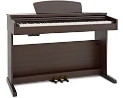 Piano numérique DP-10X par Gear4music, palissandre foncé