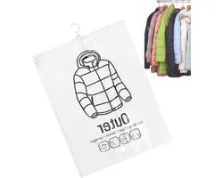 Space Saving Vacuum Storage Bags | Reusable Vacuum Bags for Travel - Multi-Purpose Airtight Clothing Packaging for Home Wardrobe Suitcase Travel
