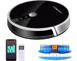 Aspirateur robot LIECTROUX C30B avec fonction serpillière – Navigation intelligente et aspiration puissante